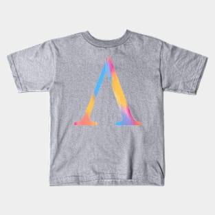 Sunrise Lambda Letter Kids T-Shirt